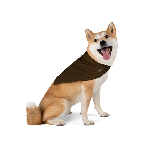 Brown Pet Bandana