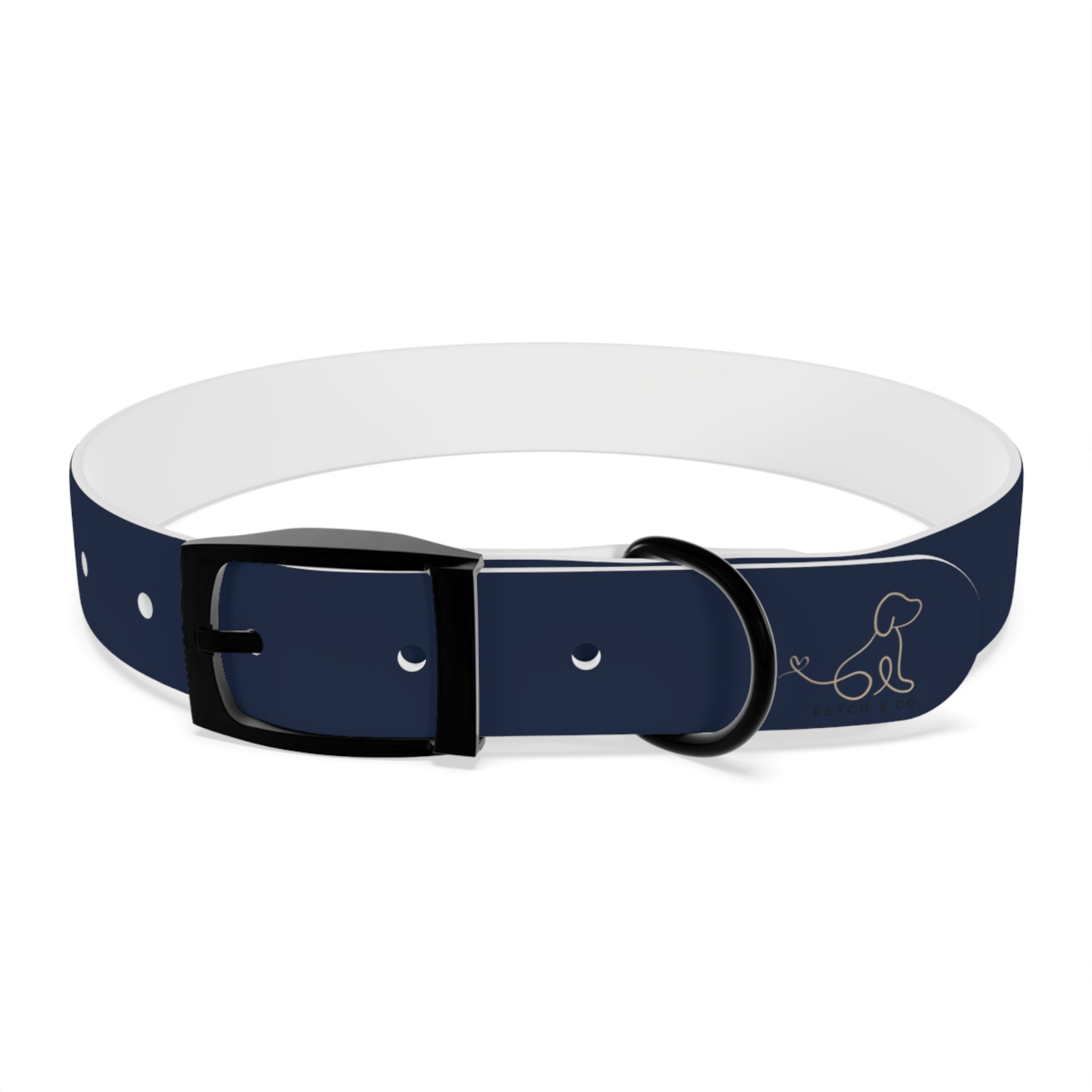 Navy Blue Dog Collar