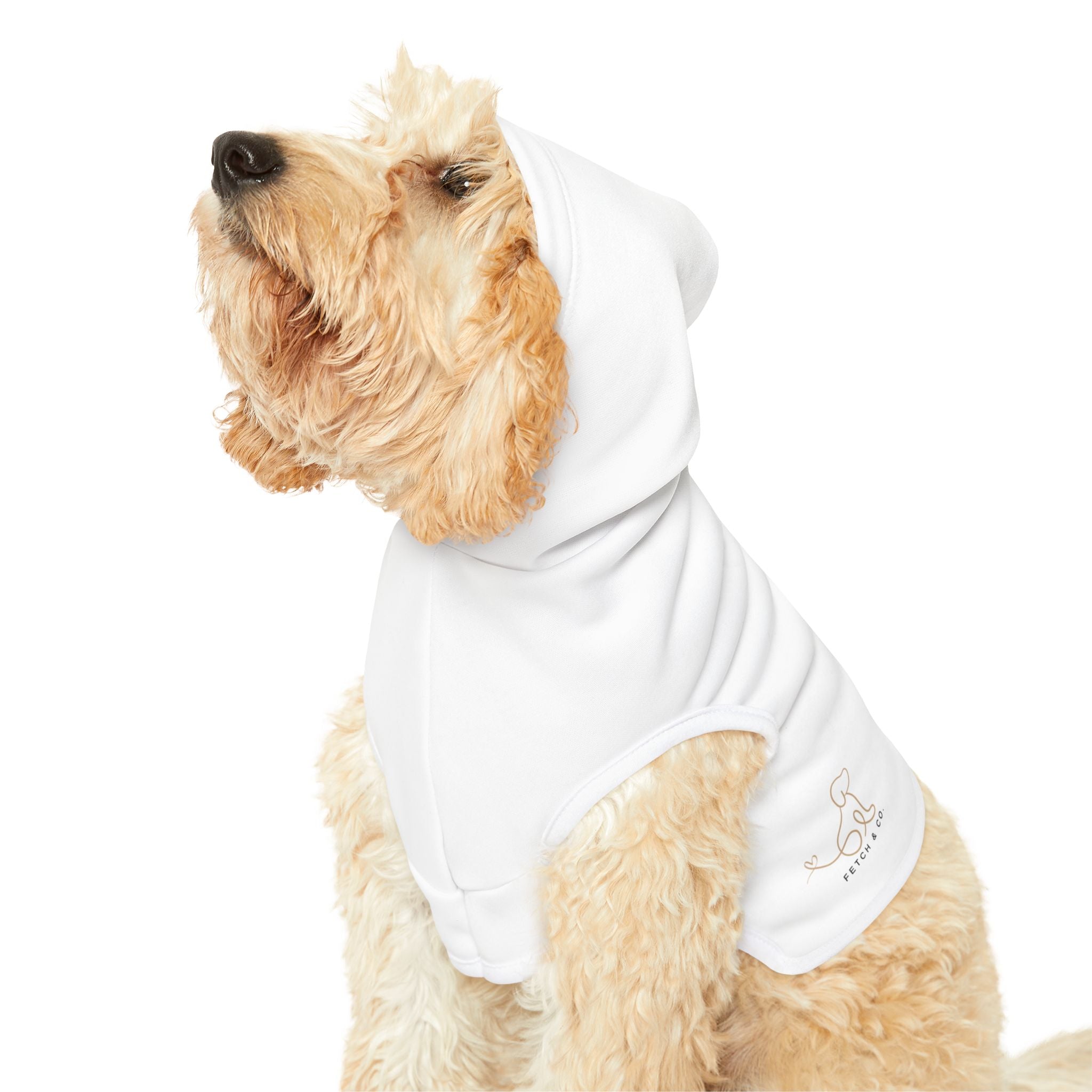 White Pet Hoodie