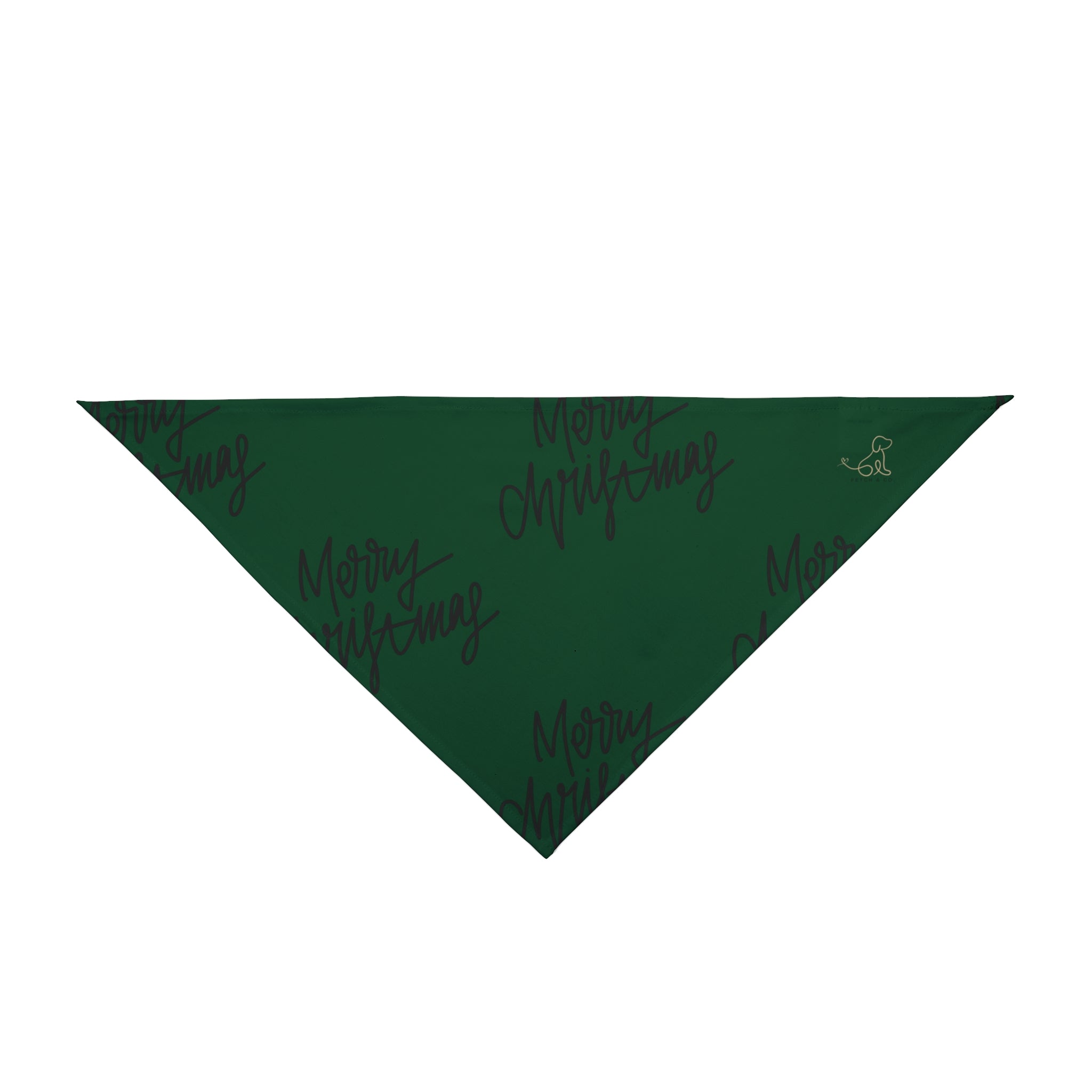 Merry Christmas Pet Bandana