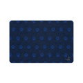 Blue PawPrint Dog Bowl Mat