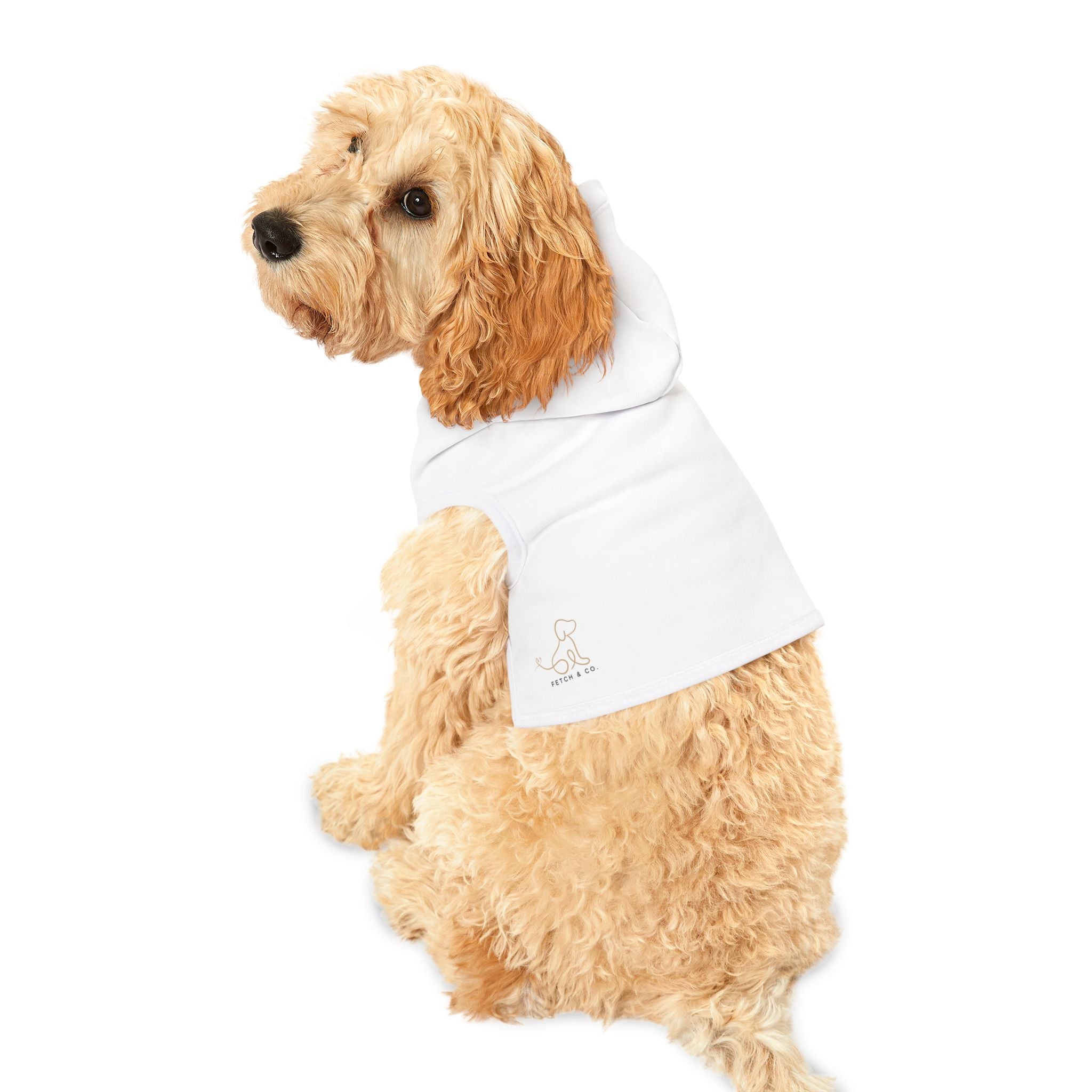 White Pet Hoodie