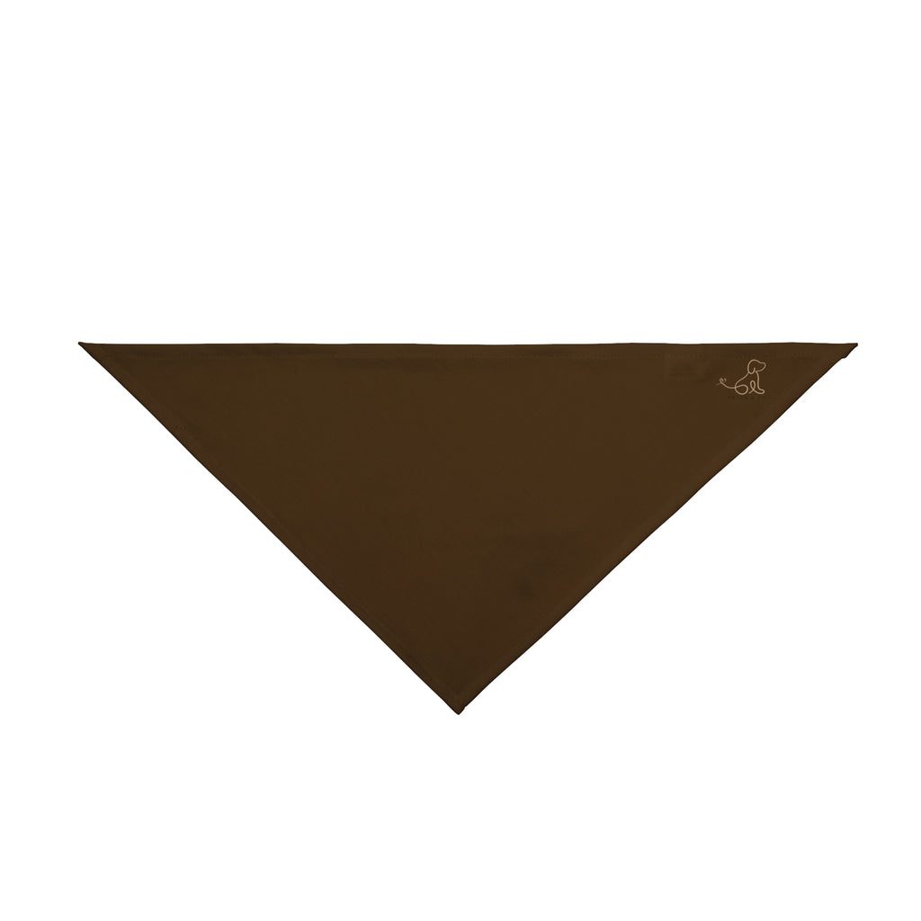 Brown Pet Bandana
