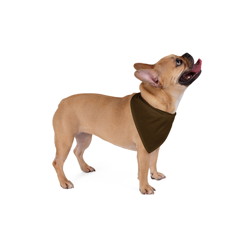 Brown Pet Bandana