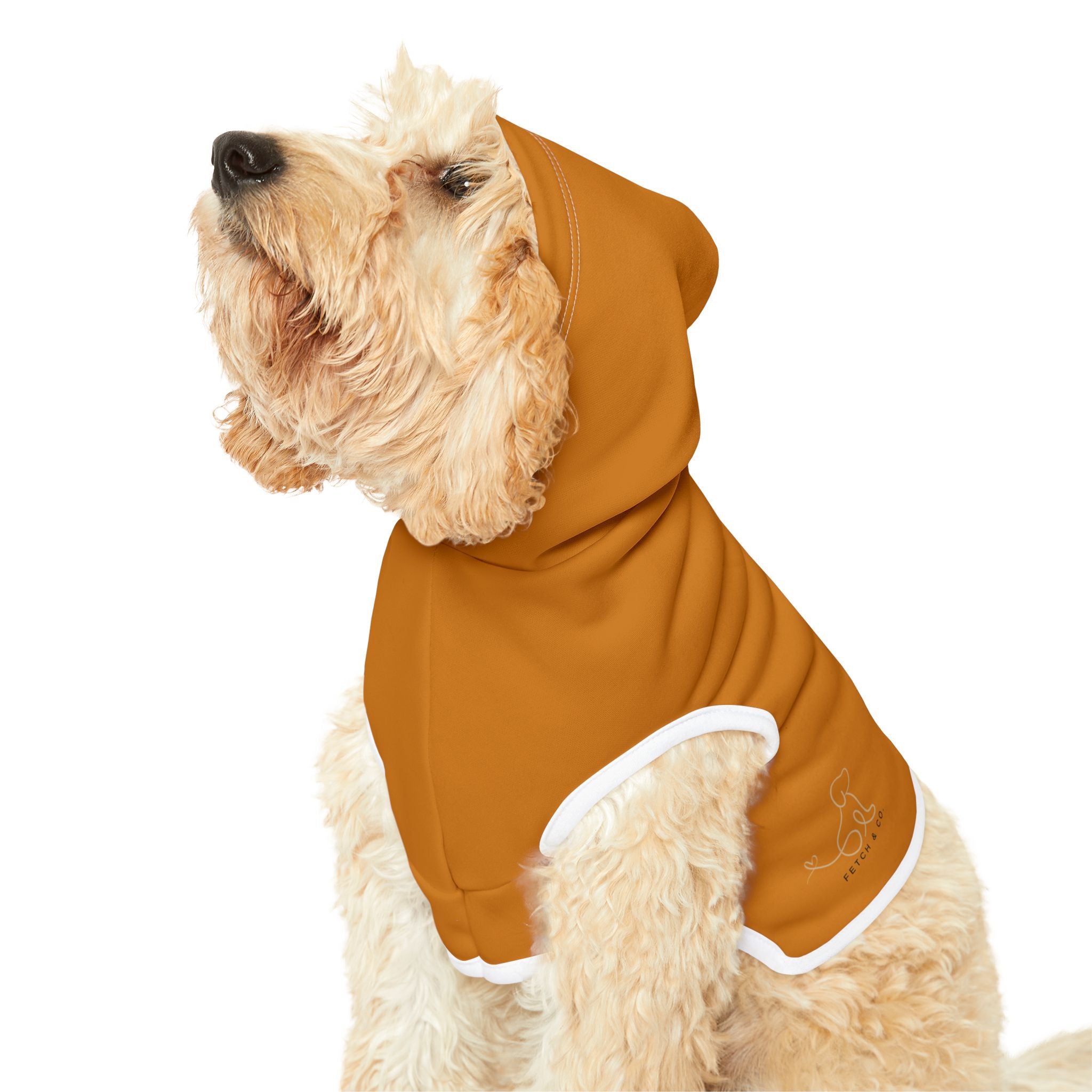 Orange Pet Hoodie