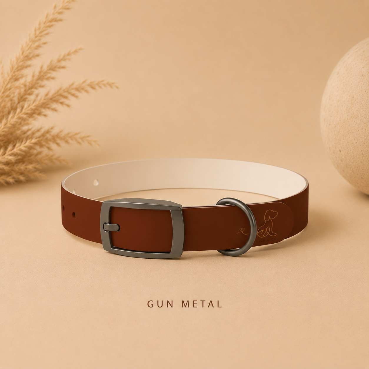 Brown Dog Collar