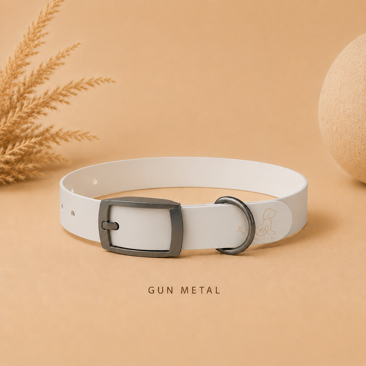 Light Gray Dog Collar