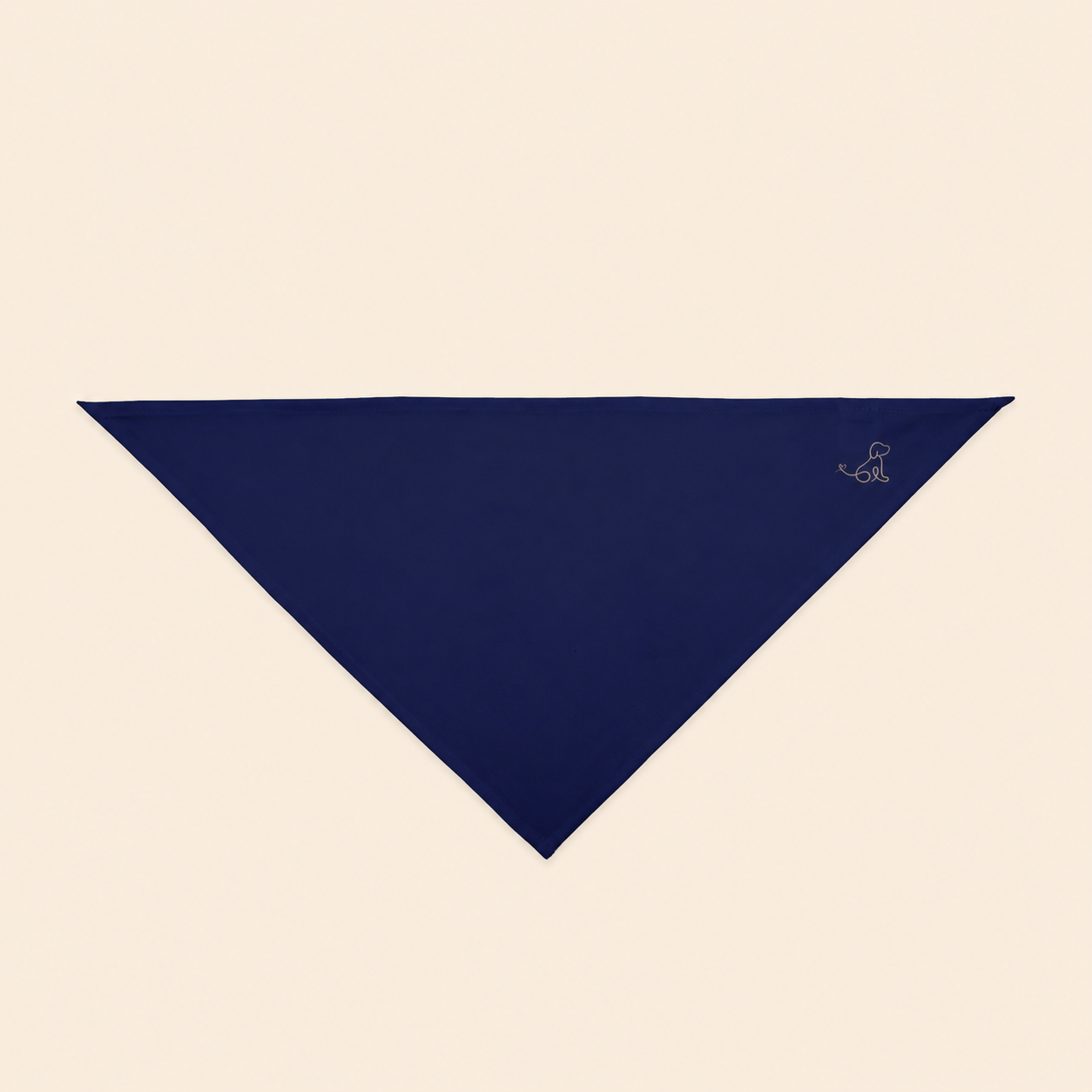 Navy Blue Pet Bandana