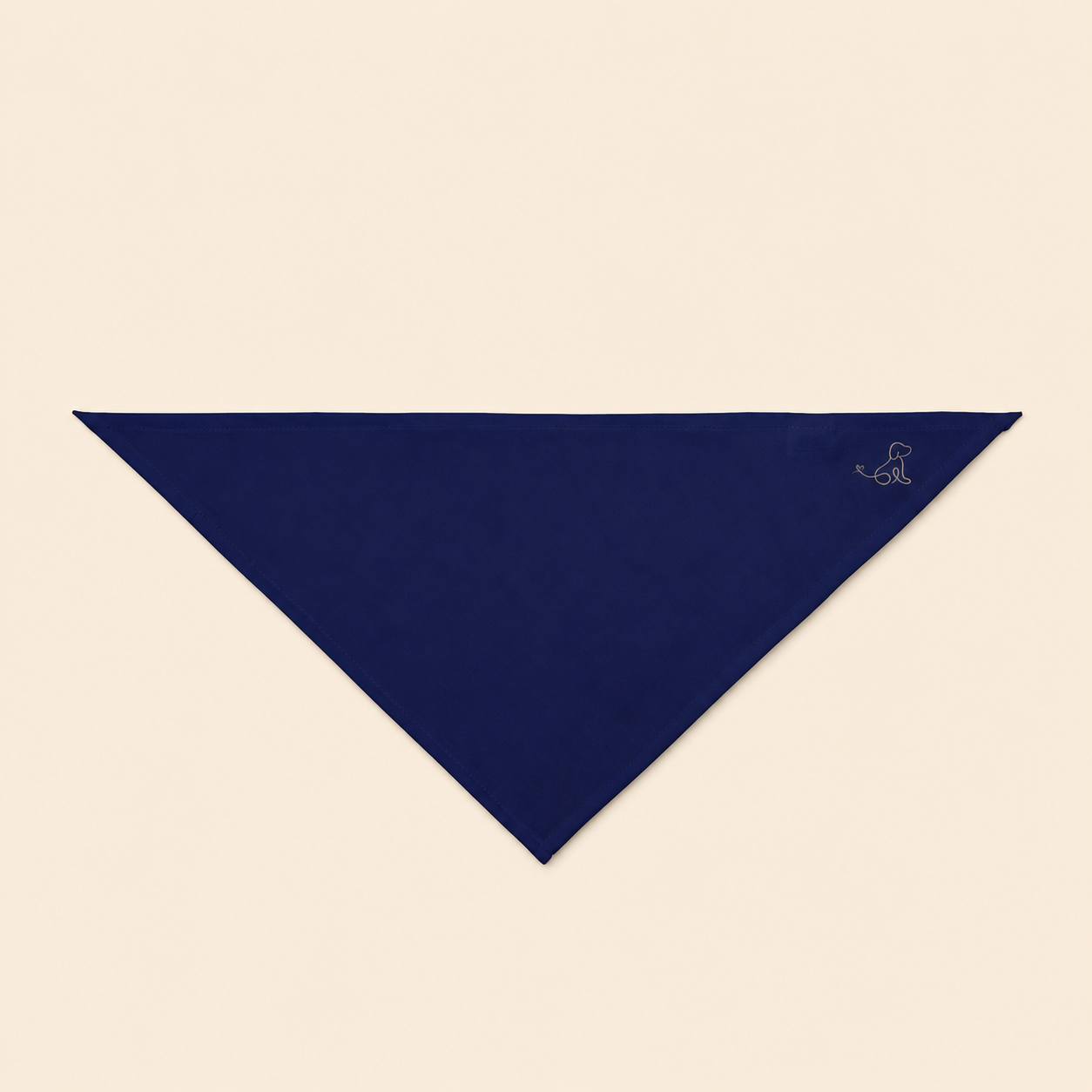 Navy Blue Pet Bandana