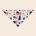 Red, White & Woof Dog Bandana — Patriotic 4th of July Pet Bandana
