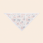 Red, White & Woof Dog Bandana — Patriotic 4th of July Pet Bandana