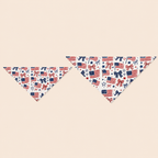 Red, White & Woof Dog Bandana — Patriotic 4th of July Pet Bandana