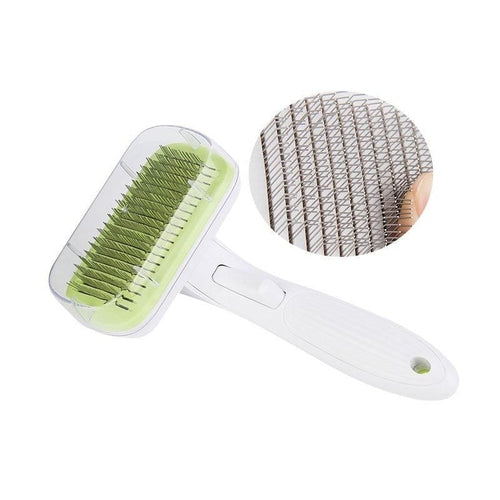 Luxury Pet Grooming Tool: Automatic Hair Brush Remover For Dogs And