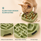 Slow Feeder Dog Bowl – Non-Slip Anti-Gulping for Small, Medium & Large Dogs