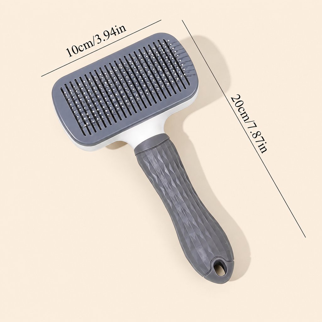 Self-Cleaning Pet Grooming Brush