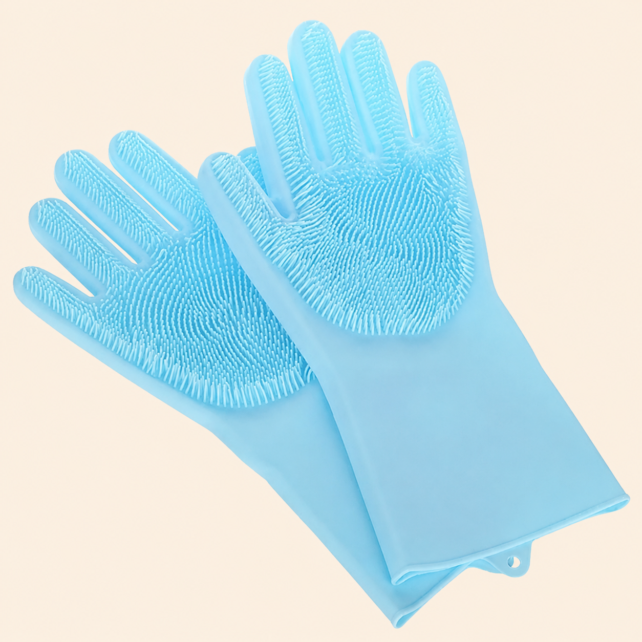 Pet Bath Scrubber Gloves