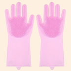 Pet Bath Scrubber Gloves