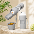 2-in-1 Dog Travel Bottle – Water & Food On the Go