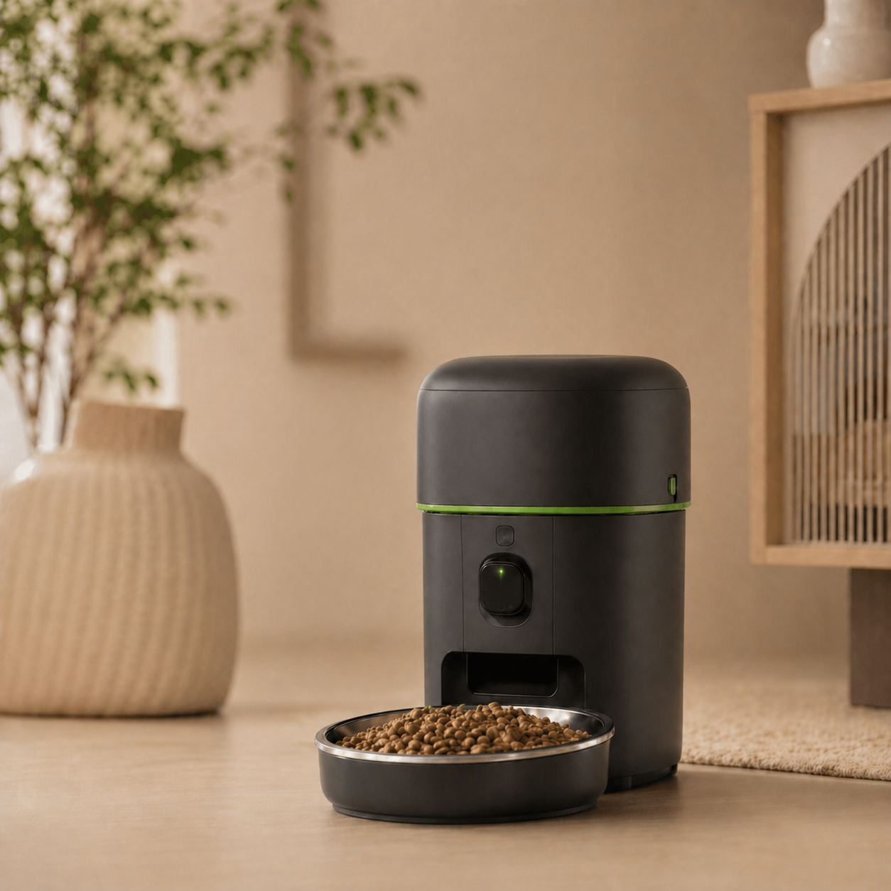 Smart Automatic Pet Feeder with Camera