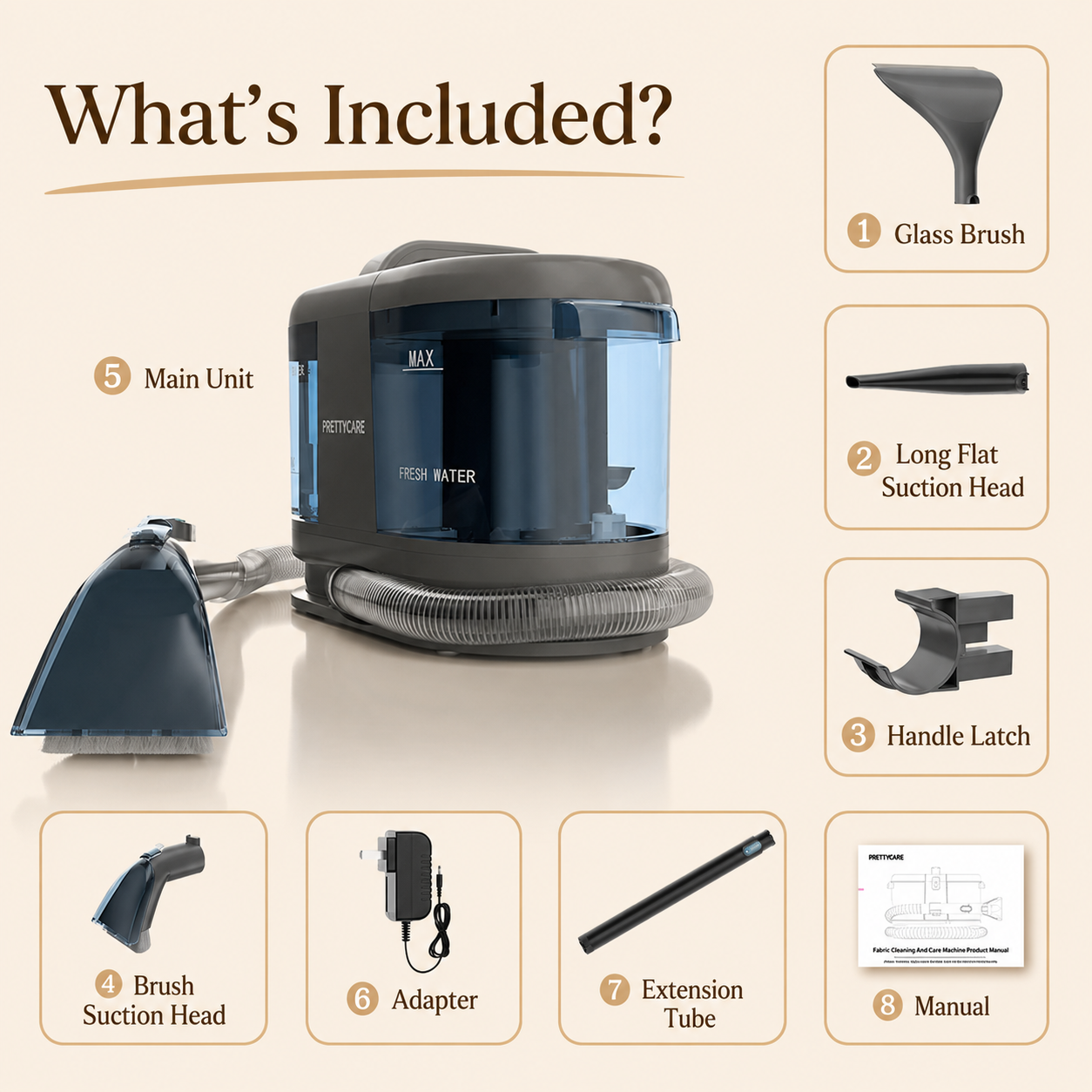 Cordless Spray Vacuum for Carpet & Upholstery