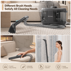Cordless Spray Vacuum for Carpet & Upholstery