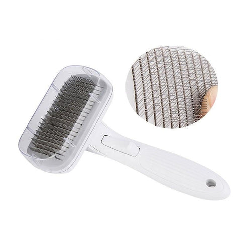 Luxury Pet Grooming Tool: Automatic Hair Brush Remover For Dogs And