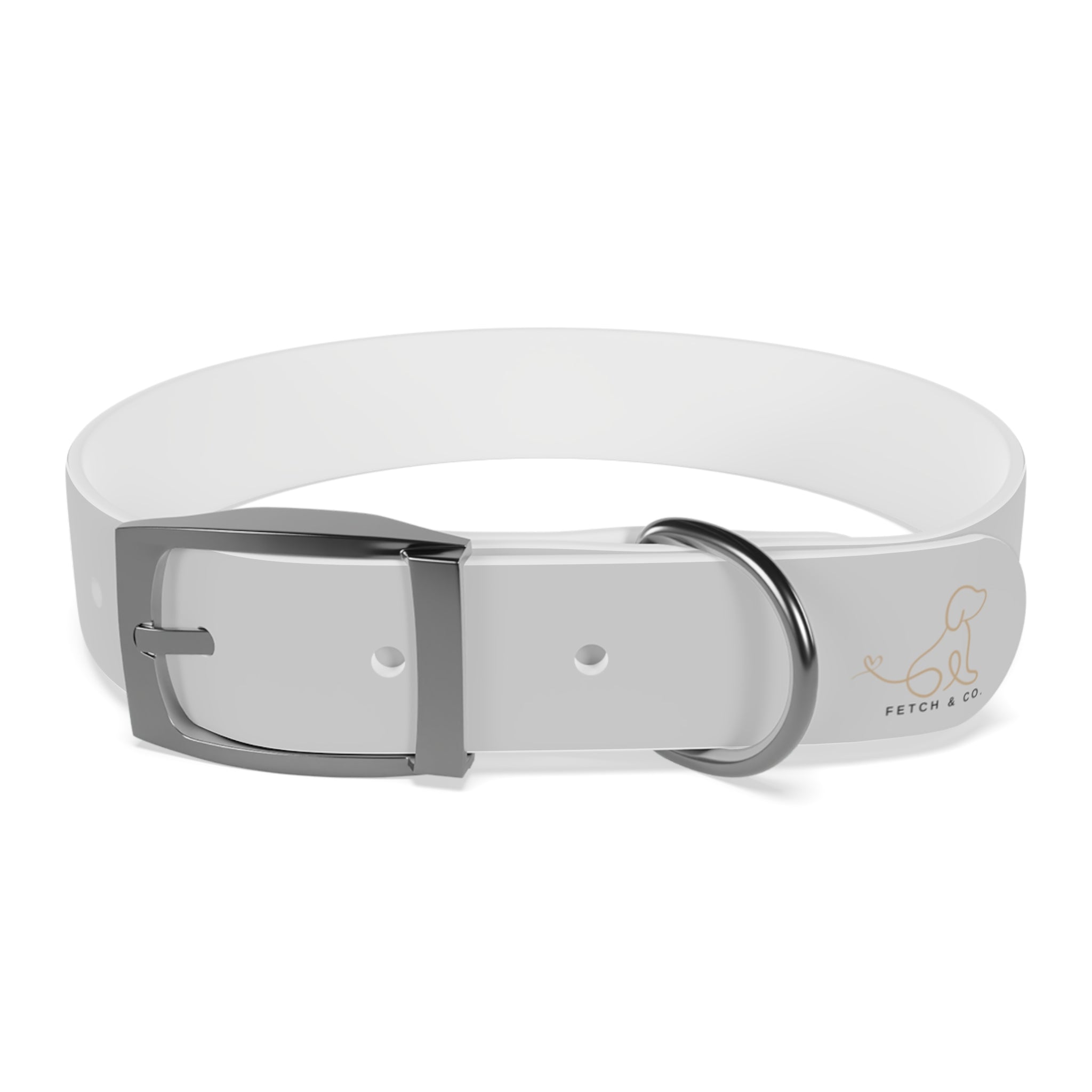 Gray Dog Collar