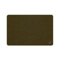 Army Green Dog Bowl Mat