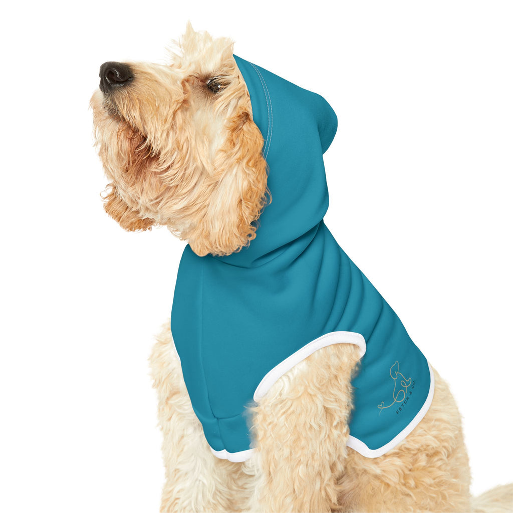 Teal Pet Hoodie