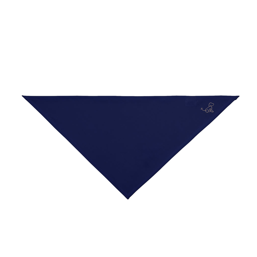Navy Blue Pet Bandana