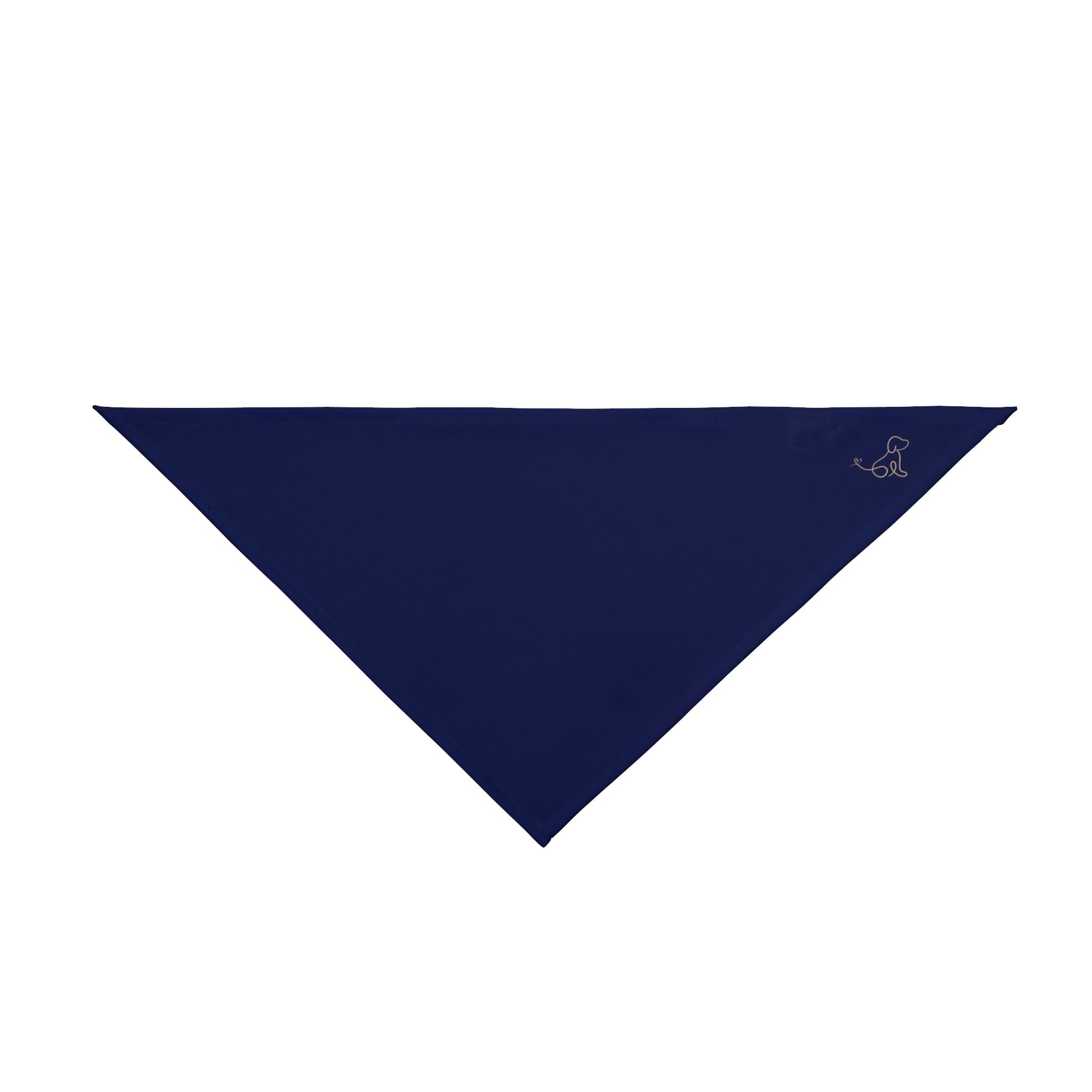 Navy Blue Pet Bandana