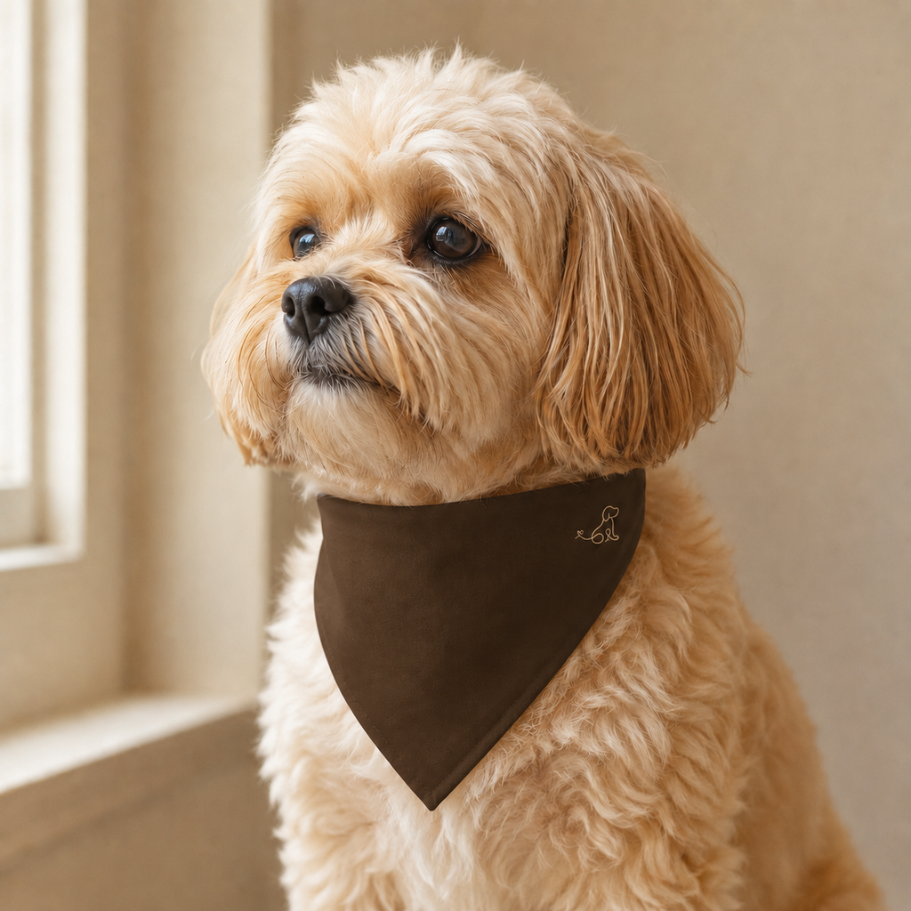 Brown Pet Bandana
