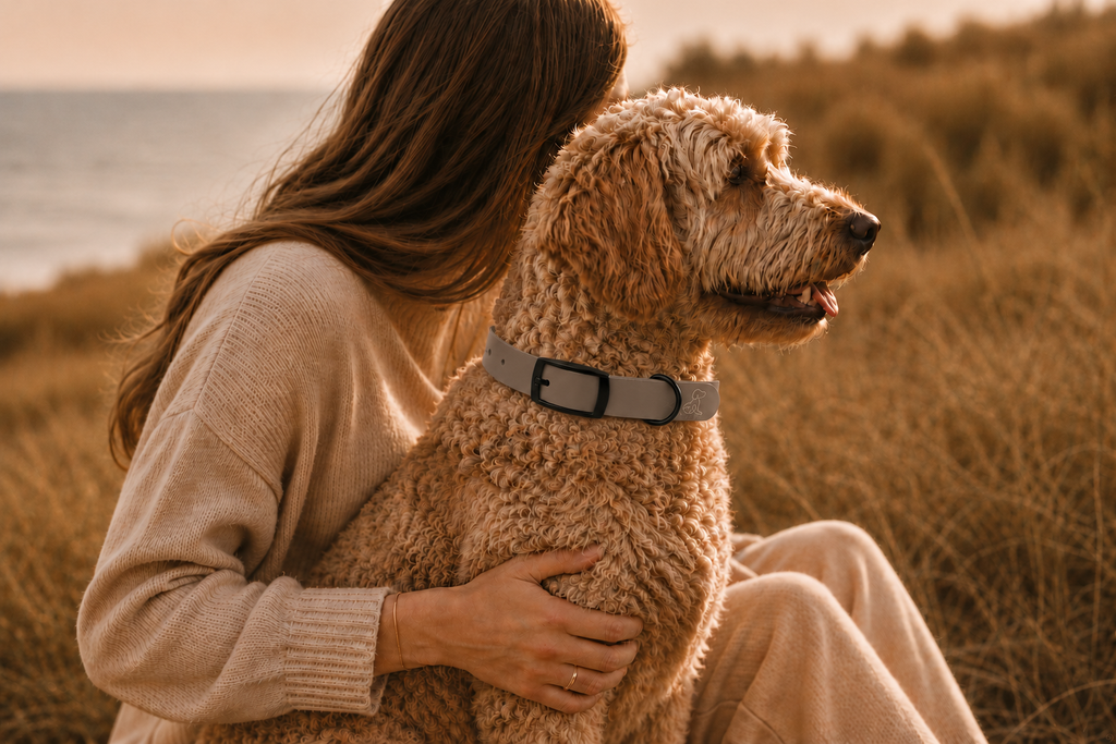 Dark Gray Dog Collar