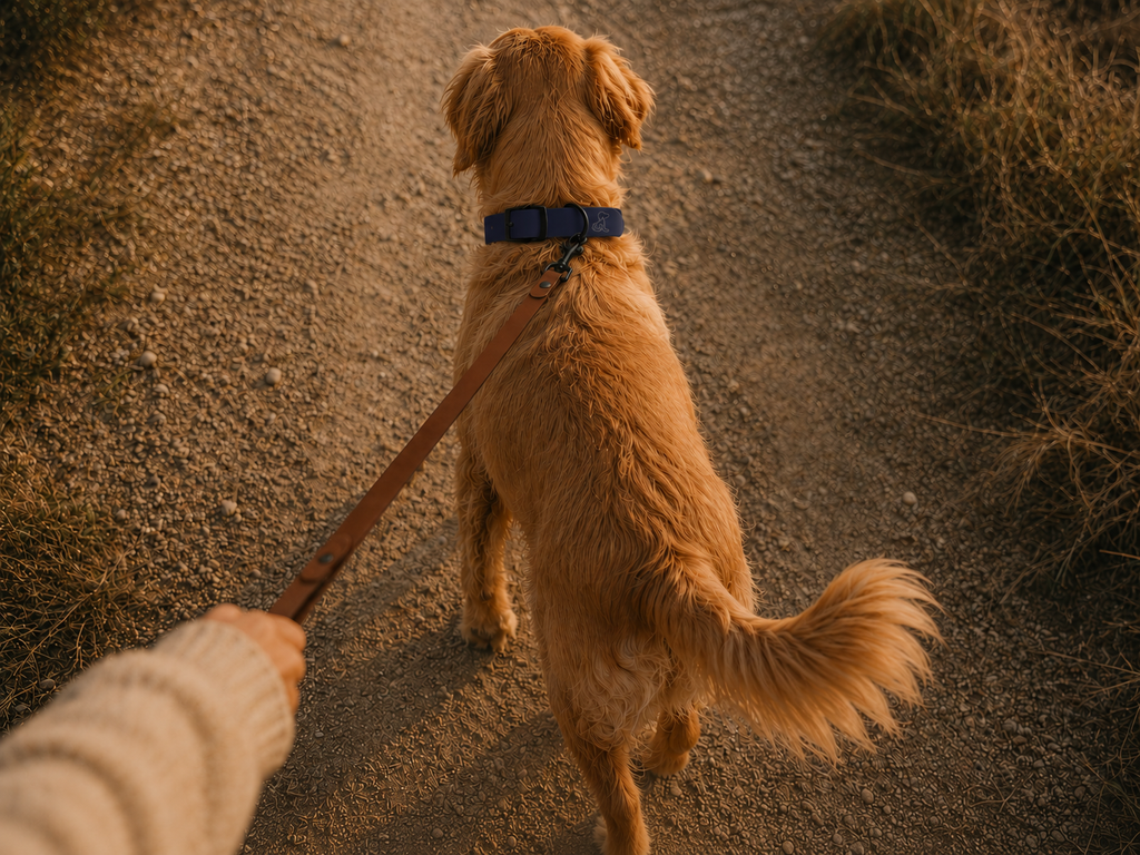 Navy Blue Dog Collar