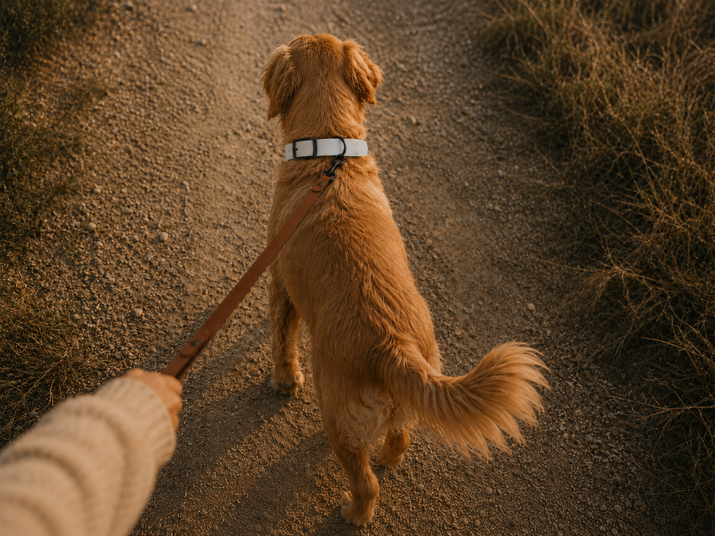 Light Gray Dog Collar