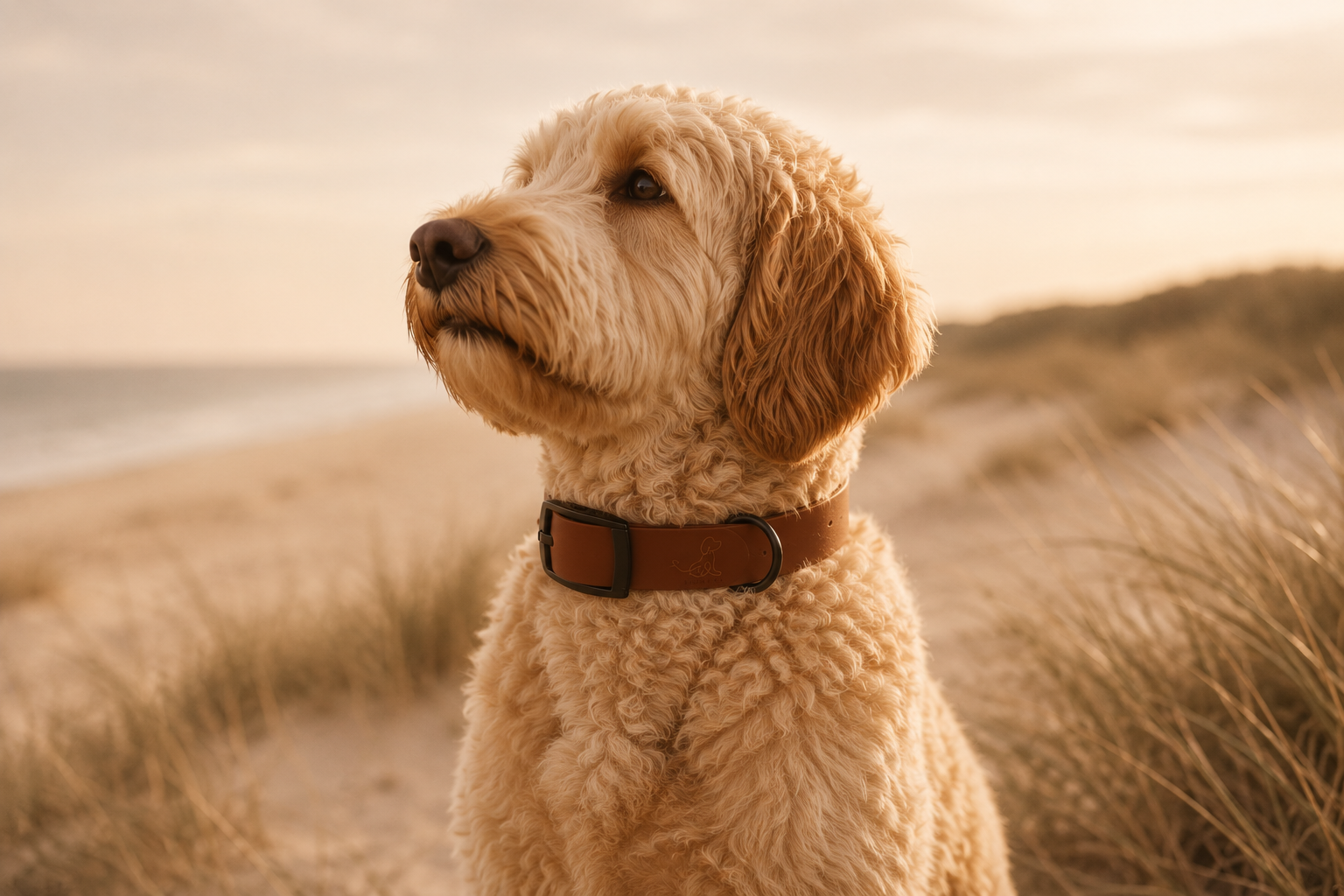 Brown Dog Collar
