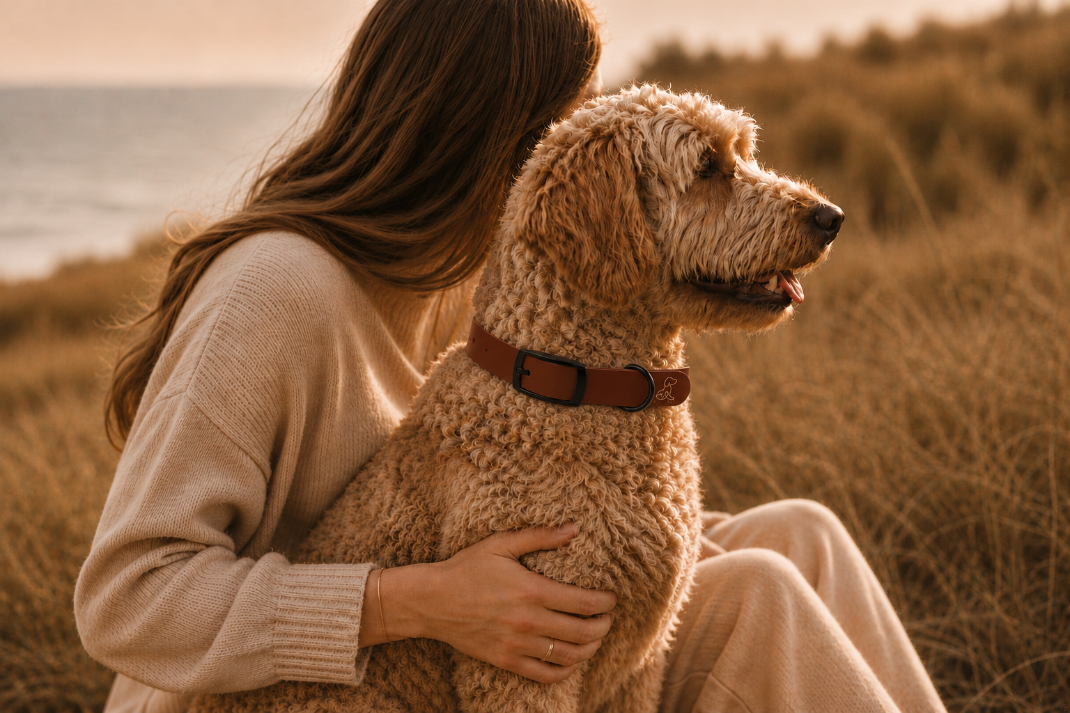 Brown Dog Collar