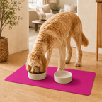 Pink Pet Feeding Mat