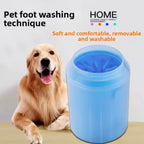 Portable Dog Paw Cleaner Cup – Soft Silicone Brush for Quick & Easy Pet Paw Washing, Perfect for Outdoor or Indoor Use