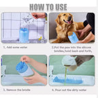 Portable Dog Paw Cleaner Cup – Soft Silicone Brush for Quick & Easy Pet Paw Washing, Perfect for Outdoor or Indoor Use