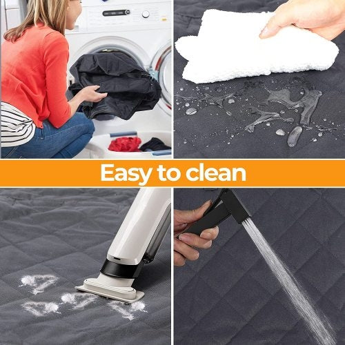 Simple Deluxe Dog Car Seat Cover for Back Seat US warehouse